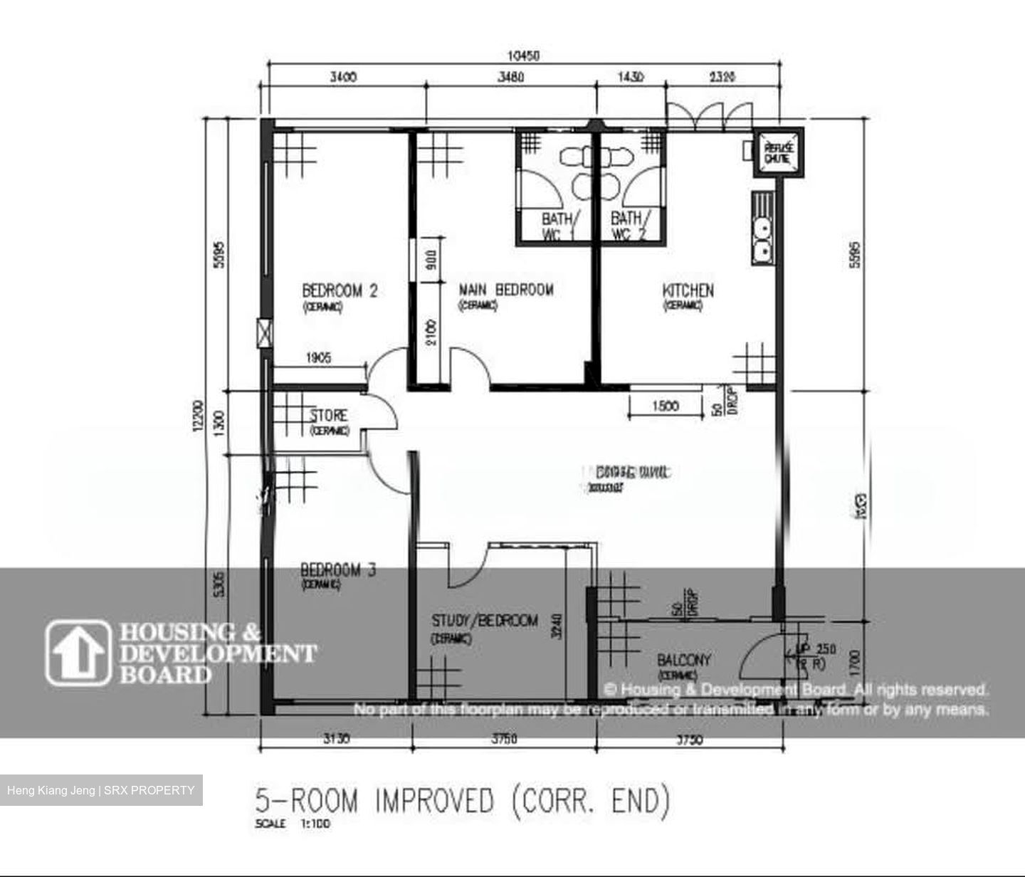 Blk 234 Choa Chu Kang Central (Choa Chu Kang), HDB 5 Rooms #544483031